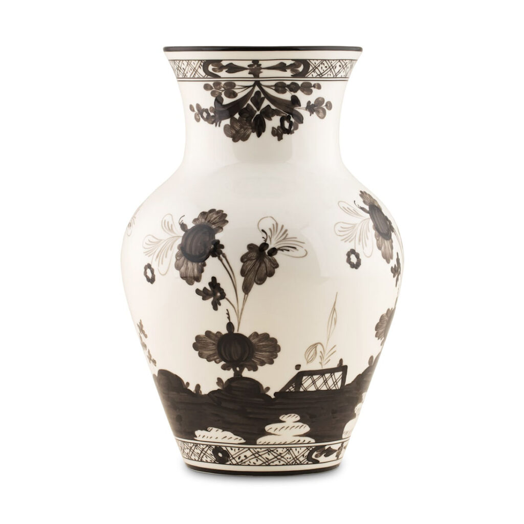ブラジリエ「THE ITALIAN VASE」静物画 版画 額装 #470-1 Ginori 1735 Oriente Italiano Albus Ming Vase - Kneen & Co
