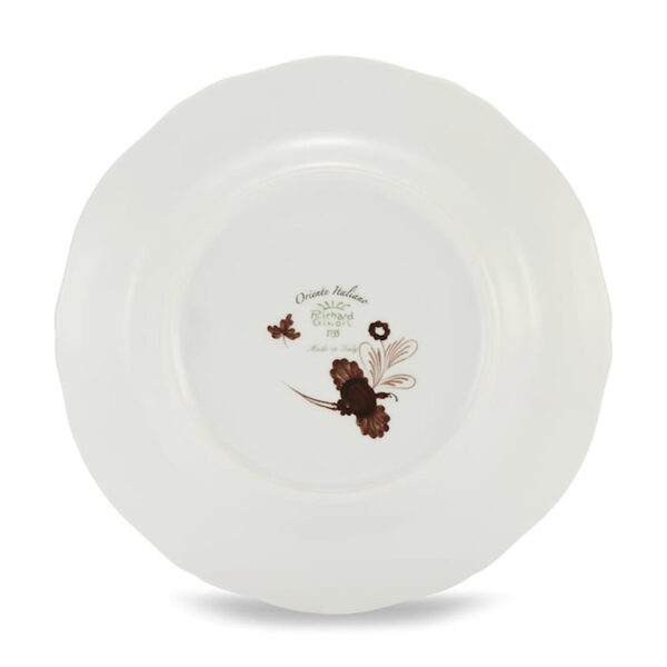 Ginori 1735 Oriente Italiano Castagna Dessert Plate | Kneen & Co