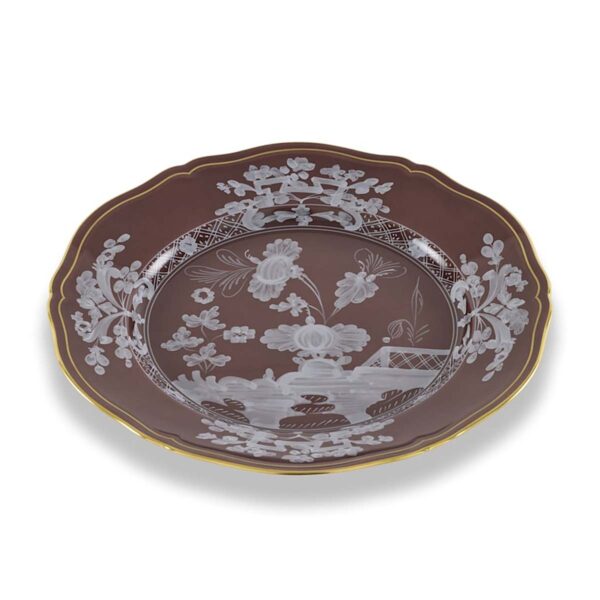 Ginori 1735 Oriente Italiano Castagna Dinner Plate | Kneen & Co