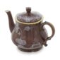 Ginori 1735 Oriente Italiano Castagna Teapot | Kneen & Co