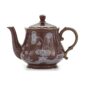 Ginori 1735 Oriente Italiano Castagna Teapot | Kneen & Co