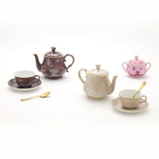 Ginori 1735 Oriente Italiano Meringa & Castanga tea service | Kneen & Co