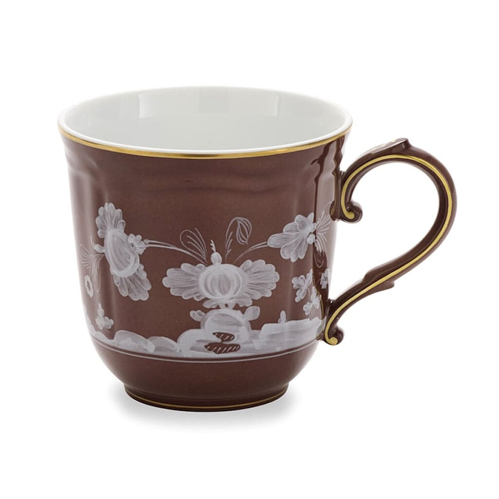 Ginori 1735 Oriente Italiano Castagna Mug - Kneen & Co