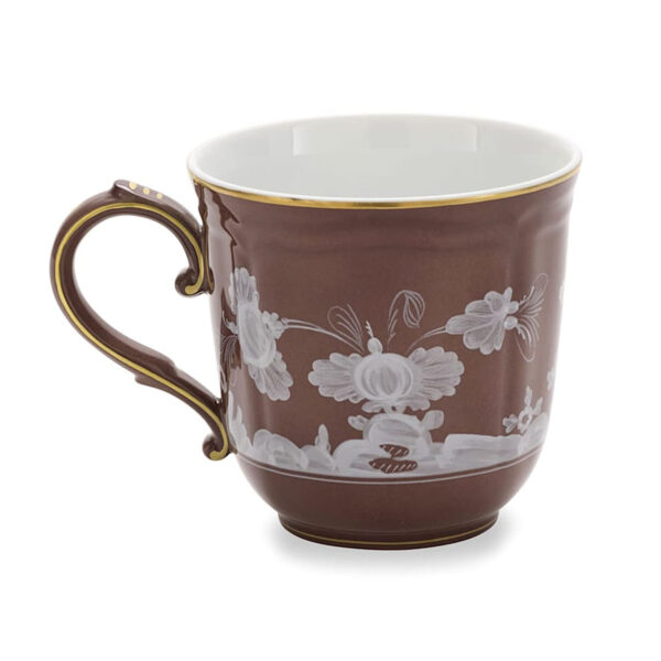 Ginori 1735 Oriente Italiano Castagna Mug | Kneen & Co