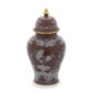 Ginori 1735 Oriente Italiano Castagna Large Potiche Vase | Kneen & Co