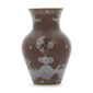 Ginori 1735 Oriente Italiano Castagna Ming Vase | Kneen & Co