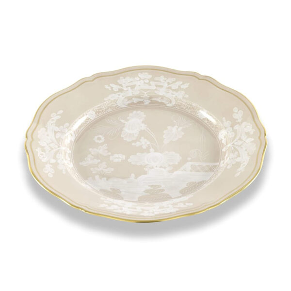Ginori 1735 Oriente Italiano Meringa Dinner Plate | Kneen & Co