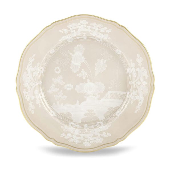 Ginori 1735 Oriente Italiano Meringa Dinner Plate | Kneen & Co