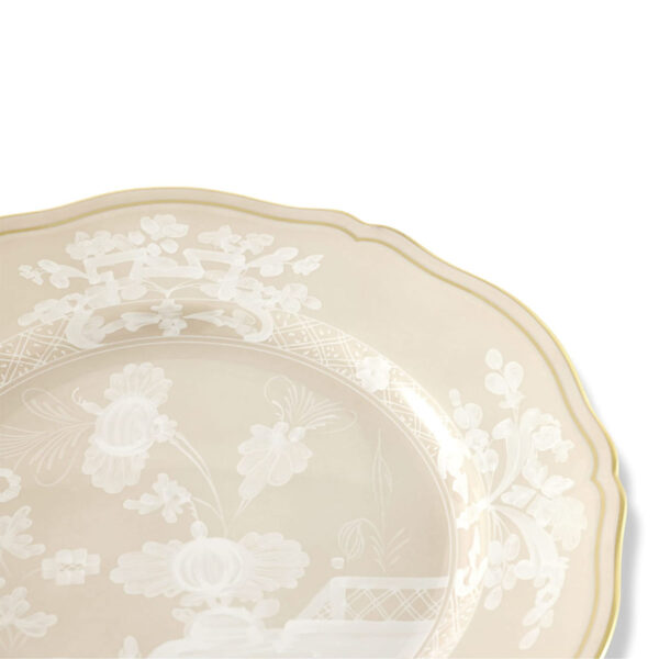 Ginori 1735 Oriente Italiano Meringa Dinner Plate | Kneen & Co