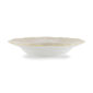 Ginori 1735 Oriente Italiano Meringa Soup Plate shown on table | Kneen & Co