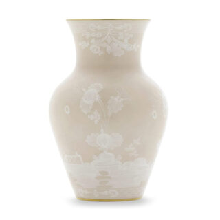 Ginori 1735 Oriente Italiano Meringa Ming Vase | Kneen & Co