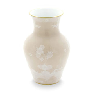 Ginori 1735 Oriente Italiano Meringa Ming Vase | Kneen & Co