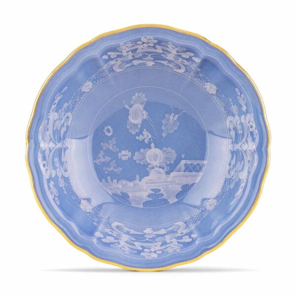 GINORI-OrienteItal-PREVINCA-003RG00-FCP000010150G00124400-1200x1200-100KB Ginori 1735 Oriente Italiano Pervinca Fruit Bowl | Kneen & Co