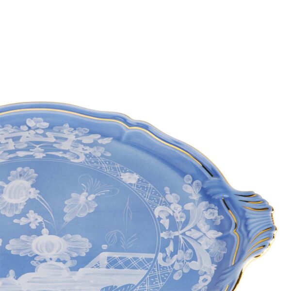 GINORI-OrienteItal-PREVINCA-003RG00-FCT910010305G00124400-2-1200x1200-100KB Ginori 1735 Oriente Italiano Pervinca Cake Plate | Kneen & Co