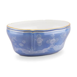Ginori 1735 Oriente Italiano Pervinca Salad Bowl | Kneen & Co