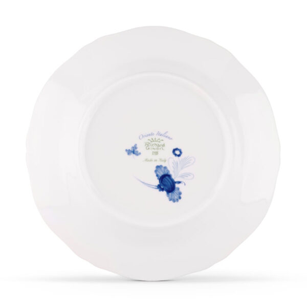 Ginori 1735 Oriente Italiano Pervinca Flat Dessert Plate | Kneen & Co