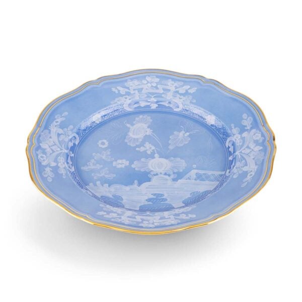 Ginori 1735 Oriente Italiano Pervinca Flat Dinner Plate | Kneen & Co