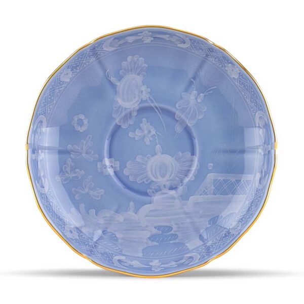 GINORI-OrienteItal-PREVINCA-003RG00-FPT401010150G00124400-1200x1200-100KB Ginori 1735 Oriente Italiano Pervinca Tea Saucer | Kneen & Co