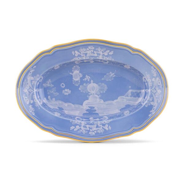 GINORI-OrienteItal-PREVINCA-003RG00-FRV000010220G00124400-1200x1200-100KB Ginori 1735 Oriente Italiano Pervinca Pickle Dish | Kneen & Co