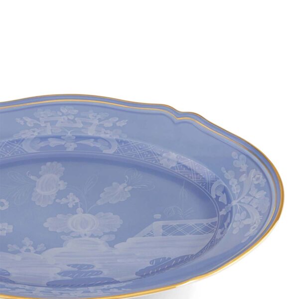 GINORI-OrienteItal-PREVINCA-003RG00-FVS130010340G00124400-2-1200x1200-100KB Ginori 1735 Oriente Italiano Pervinca Oval Platter | Kneen & Co