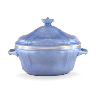 Ginori 1735 Oriente Italiano Pervinca Tureen | Kneen & Co