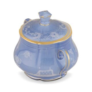 Ginori 1735 Oriente Italiano Pervinca Sugar Bowl | Kneen & Co