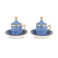 Ginori 1735 Oriente Italiano Pervinca Coffee Cup – Set of 2 | Kneen & Co