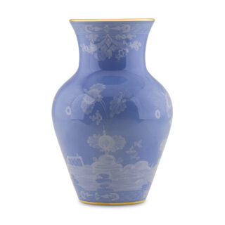 Ginori 1735 Oriente Italiano Ming Vase in Pervinca | Kneen & Co