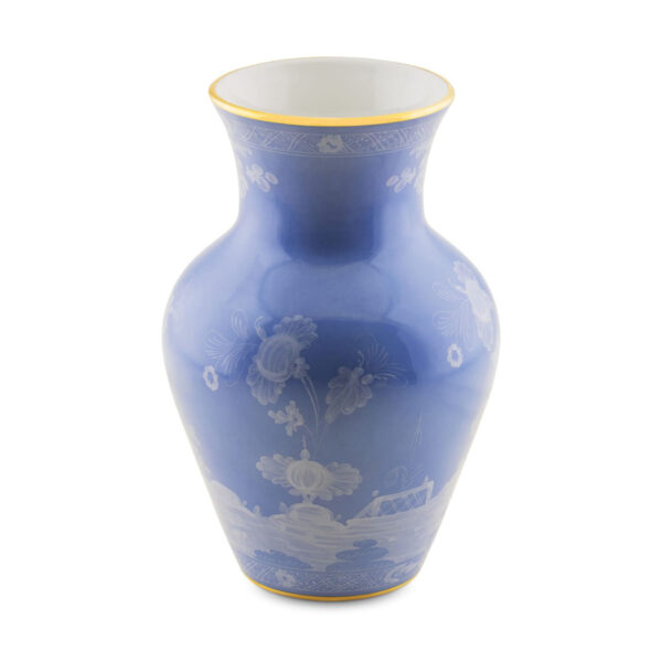 Ginori 1735 Oriente Italiano Ming Vase in Pervinca | Kneen & Co