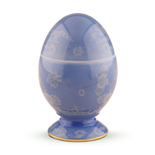 Ginori 1735 Oriente Italiano Pervinca Egg | Kneen & Co