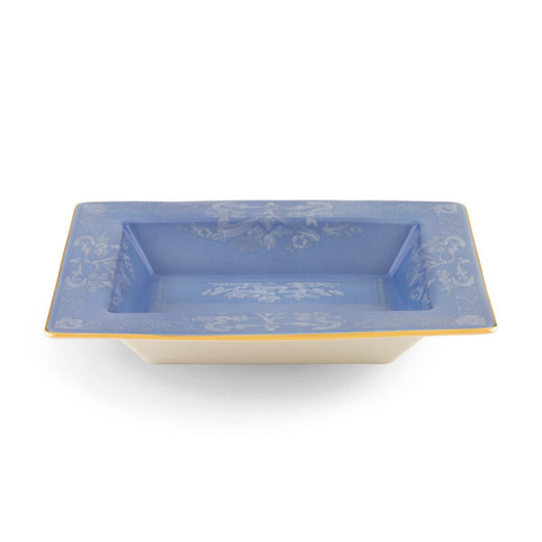 GINORI-OrienteItal-PREVINCA-017RG02-FG6838010150G00124400-1-1200x1200-100KB Ginori 1735 Oriente Italiano Pervinca Rectangular Vide Poche | Kneen & Co