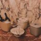 Kelly Wearstler x Giobagnara Maris Lidded Ice Bucket | Kneen & Co