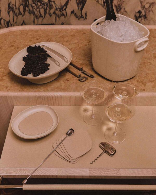 Kelly Wearstler x Giobagnara Maris Champagne Bucket | Kneen & Co