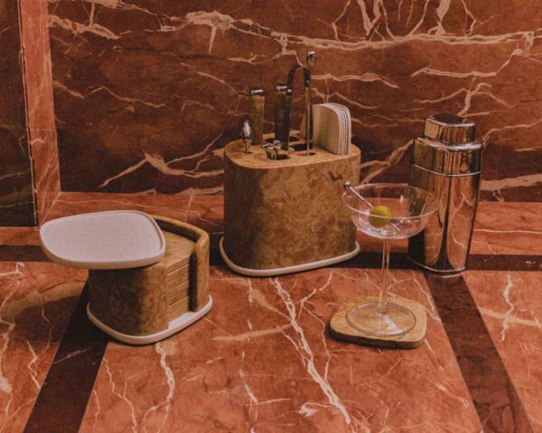 Kelly Wearstler x Giobagnara Maris Bar Accessories Set | Kneen & Co