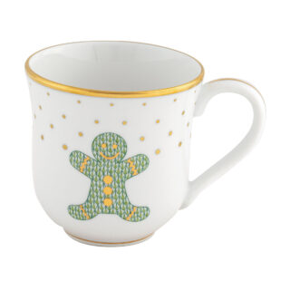 Herend Christmas Gingerbread Mug | Kneen & Co
