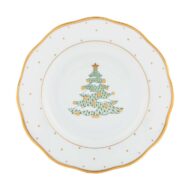 Herend Christmas Tree Dessert Plate