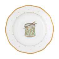 Herend Christmas Drum Dessert Plate