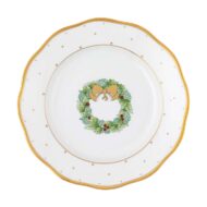 Herend Christmas Wreath Dessert Plate