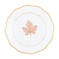 Herend Fall Dessert Maple Leaf Dessert Plate