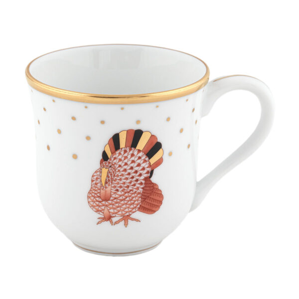 HEREND-FallDessert-PN-40-02729-0-00-1200x1200-100KB Herend Fall Dessert Turkey Mug | Kneen & Co