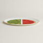Hermès Kaorumi Tart Platter – Watermelon shown on table | Kneen & Co