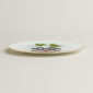 Hermès Kaorumi Dessert Plate – Blackcurrant show on table | Kneen & Co