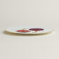 Hermès Kaorumi Dessert Plate – Fig shown on table | Kneen & Co