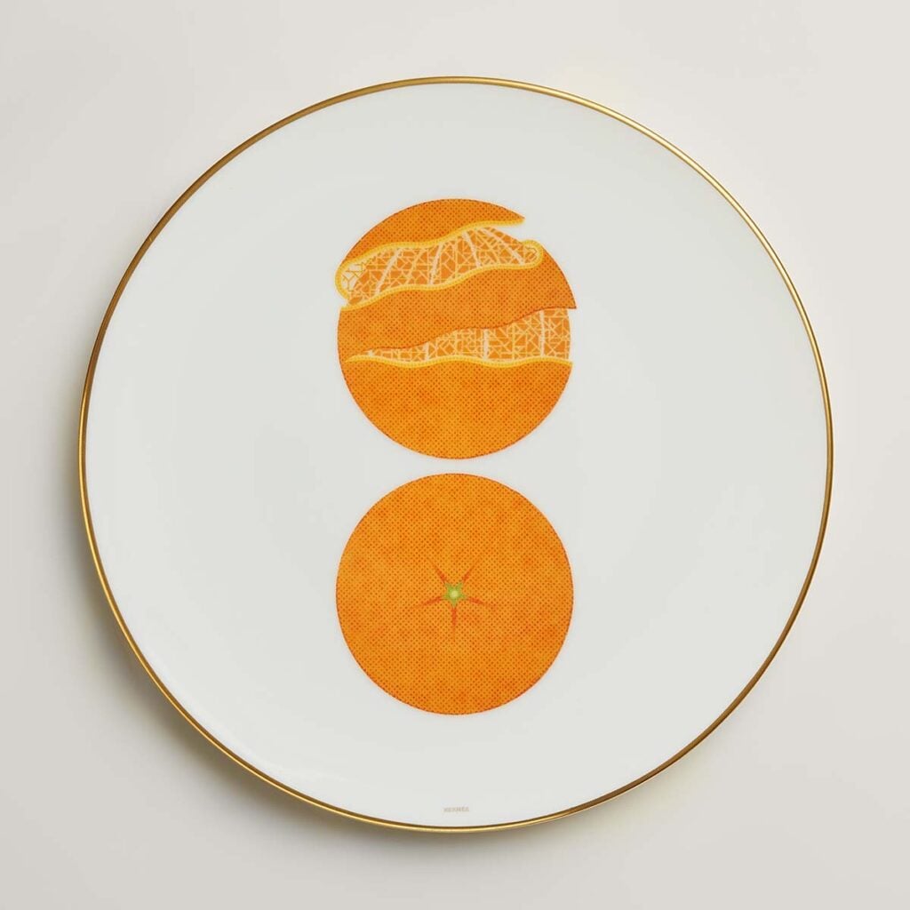 HERMES 皿 HERMES-KAORUMI-DNRWR-061907P-