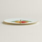 Hermès Kaorumi Dessert Plates Mix – Set of 6 shown on table | Kneen & Co
