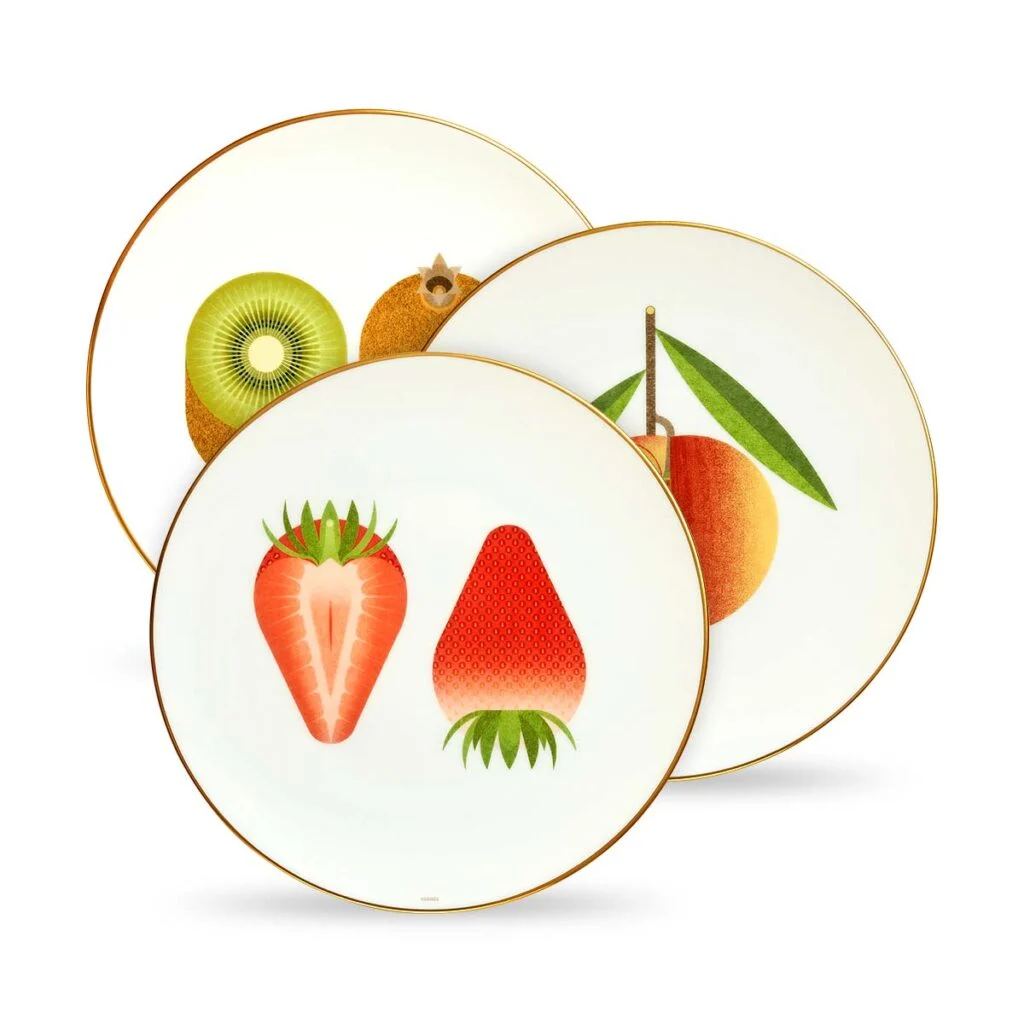HERMES 皿 Hermès Kaorumi Dinnerware - Kneen & Co