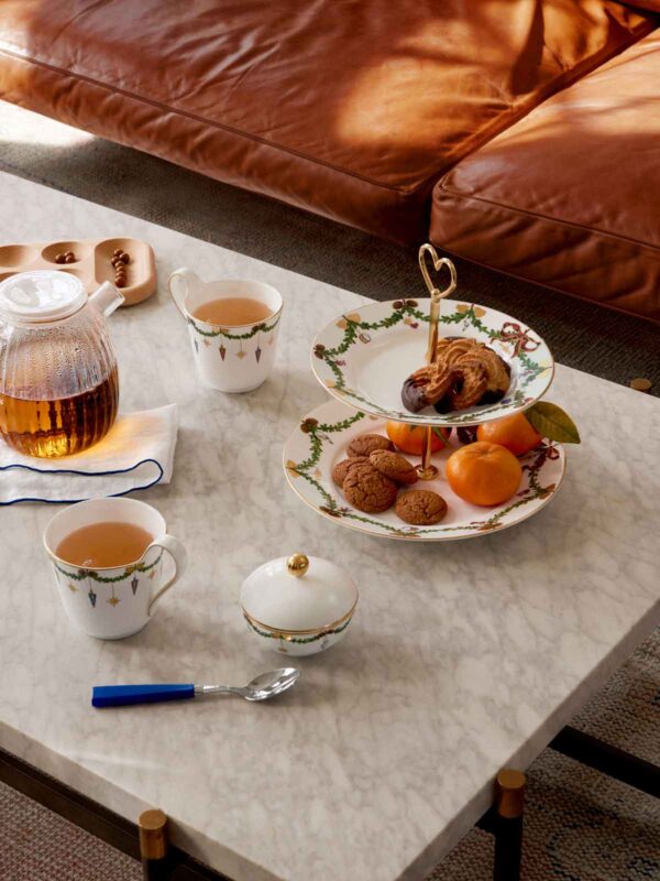 RC-Christmas-2022-Star-Fluted-Etagere-High-Handle-Cups-Sugar-Bowl-15cl-1200w-100KB Royal Copenhagen Star Fluted Christmas tea service | Kneen & Co