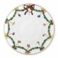 Royal Copenhagen Star Fluted Christmas Cake Dish | Kneen & Co
