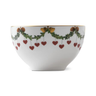 Royal Copenhagen Star Fluted Christmas Small Bowl | Kneen & Co