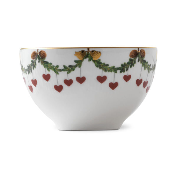 Royal Copenhagen Star Fluted Christmas Small Bowl | Kneen & Co